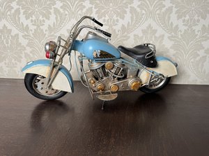 Plechový model motorky Indian, cena za ks