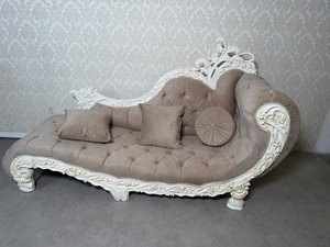 Elegantní barokní chaise longue