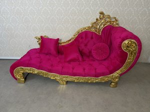 Luxusní barokní chaise longue