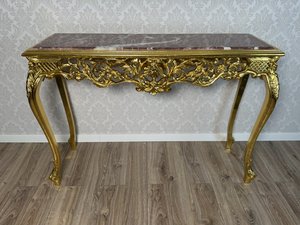 Konzolový stolek s mramorem