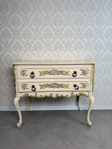 Elegantní dvouzásuvková komoda