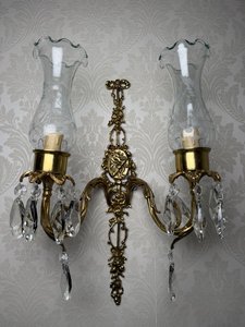 Dvouramenné nástěnné světlo