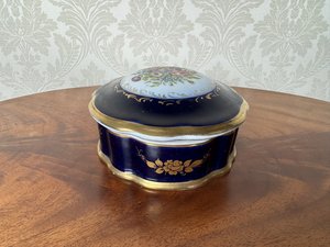 Porcelánová šperkovnice Limoges Porcelánová šperkovnice Limoges