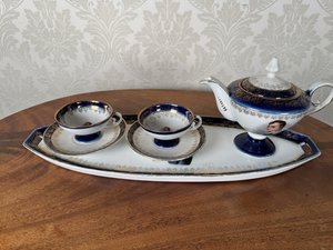 Porcelánová čajová souprava s portréty Napoleona Porcelánová čajová souprava s portréty Napoleona