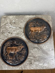 Dekorativní měděný talíř, cena za ks Dekorativní měděný talíř, cena za ks