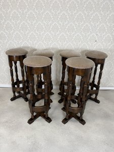 Sada 6 kusů barových židlí, cena za ks