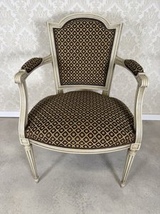 Čalouněné křesílko s područkami, cena za ks